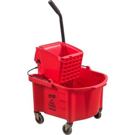 Genuine Joe COMBO, WRINGER, BUCKET, RED GJO18800